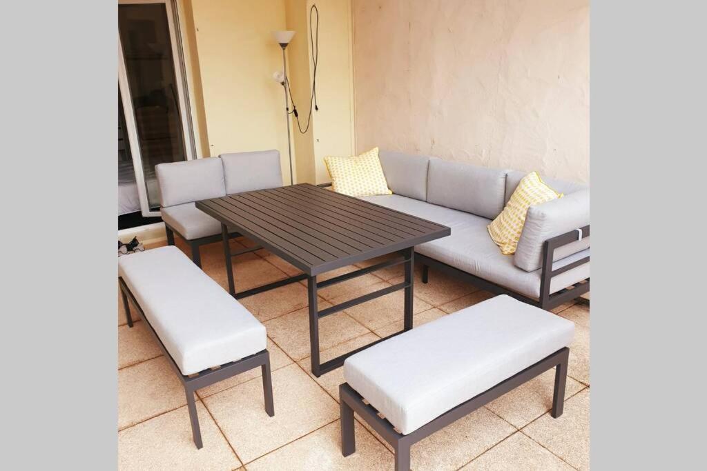 Appartement 2 Terrasses Le "Fontenoy" Canet Exterior foto